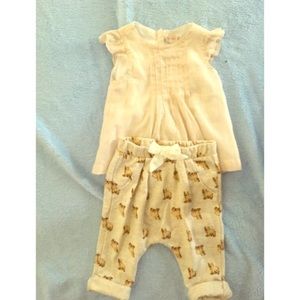 3-6mo Cat & Jack baby girl outfit