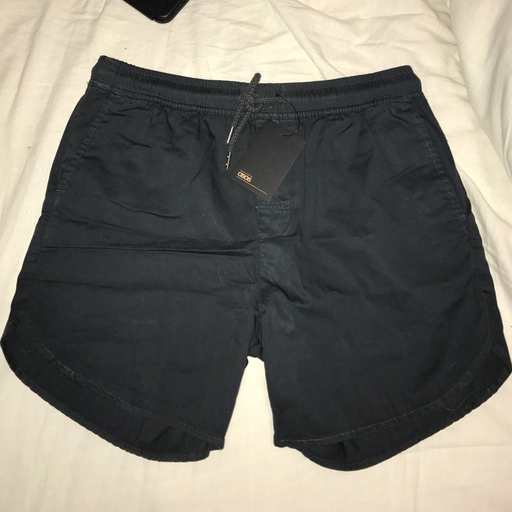 Asos chino shorts with elastic waist