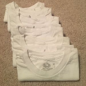 Set of 6 boys toddler undershirts
