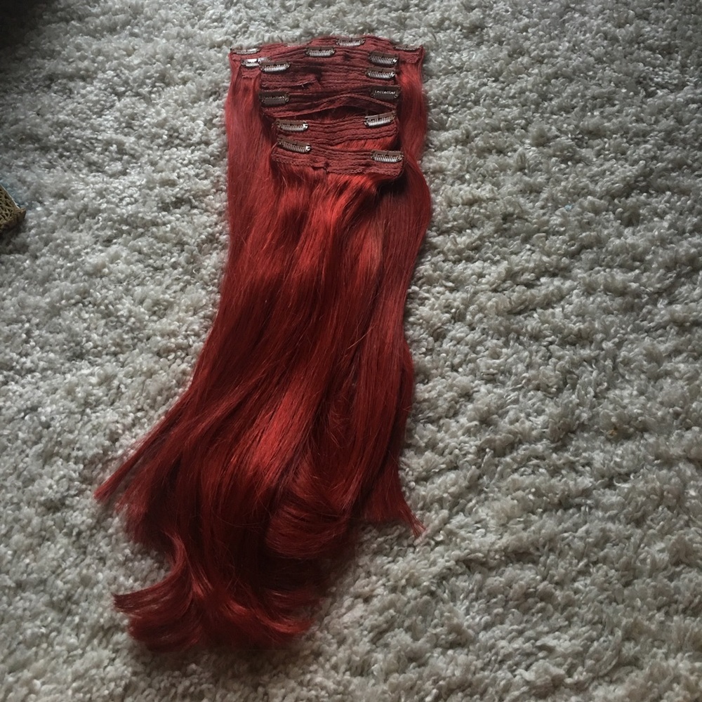 Human hair extensions
