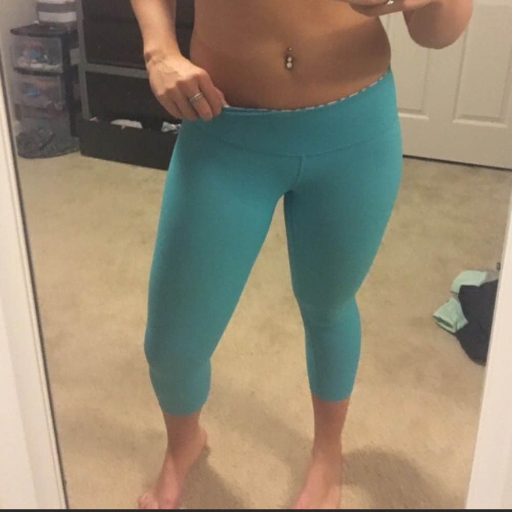 Blue luluemon wonder under🍋