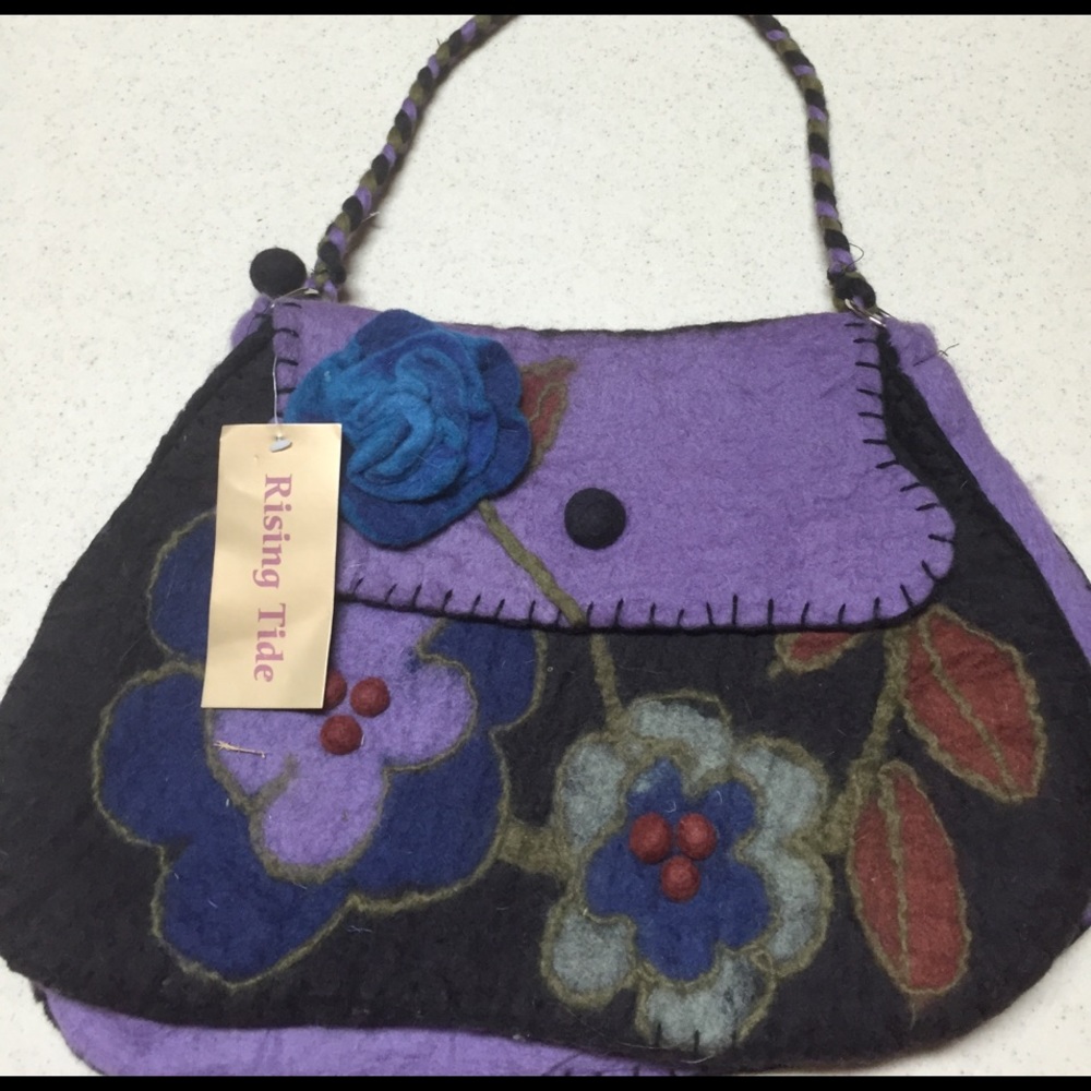 Wool purse