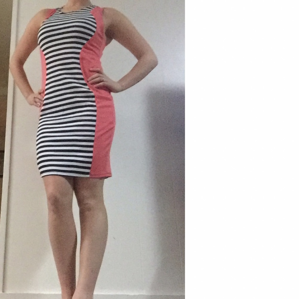 Rue 21 Stripped Midi Dress