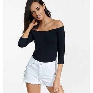 Off the shoulder bodysuit