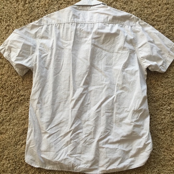 H&M Shirts Hm Fitted Short Sleeve Shirt L Poshmark