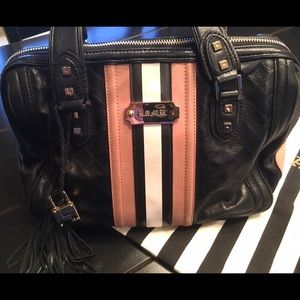 L.A.M.B. Gwen Stefani Leather Satchel Handbag