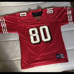 Reebok SF 49ers Jerry Rice Reversible Jersey Sz M