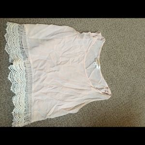 Light Pink Crop top