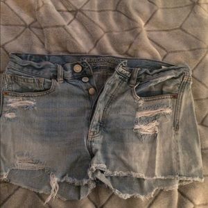 American eagle jean shorts