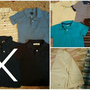 SOLD Lot of 9 toddler polos shirts size 3T