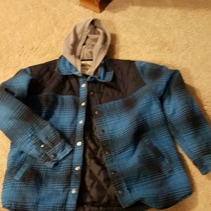 Boys flannel coat