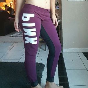 Vs pink gym pant joggers