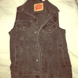 Denim Levi vest