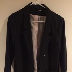 Long Black Blazer Size 10