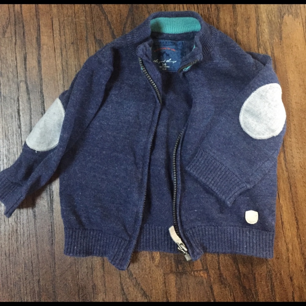 Blue Zara Baby Sweater