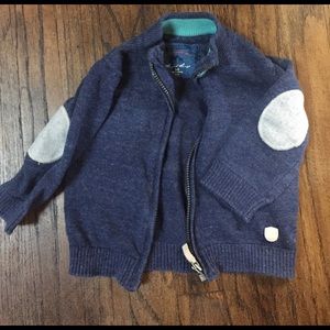 Blue Zara Baby Sweater