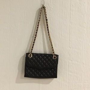 Rebecca Minkoff Black Leather "Mini Affair" purse