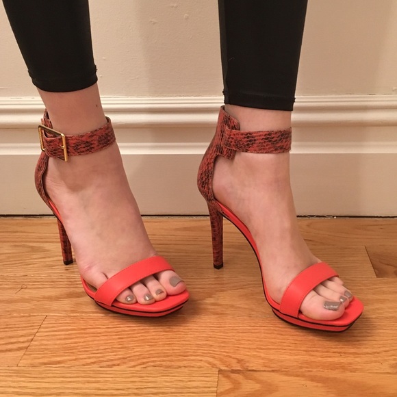 Calvin Klein Shoes - Never worn Calvin Klein strappy heels