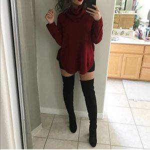 Thigh high boots