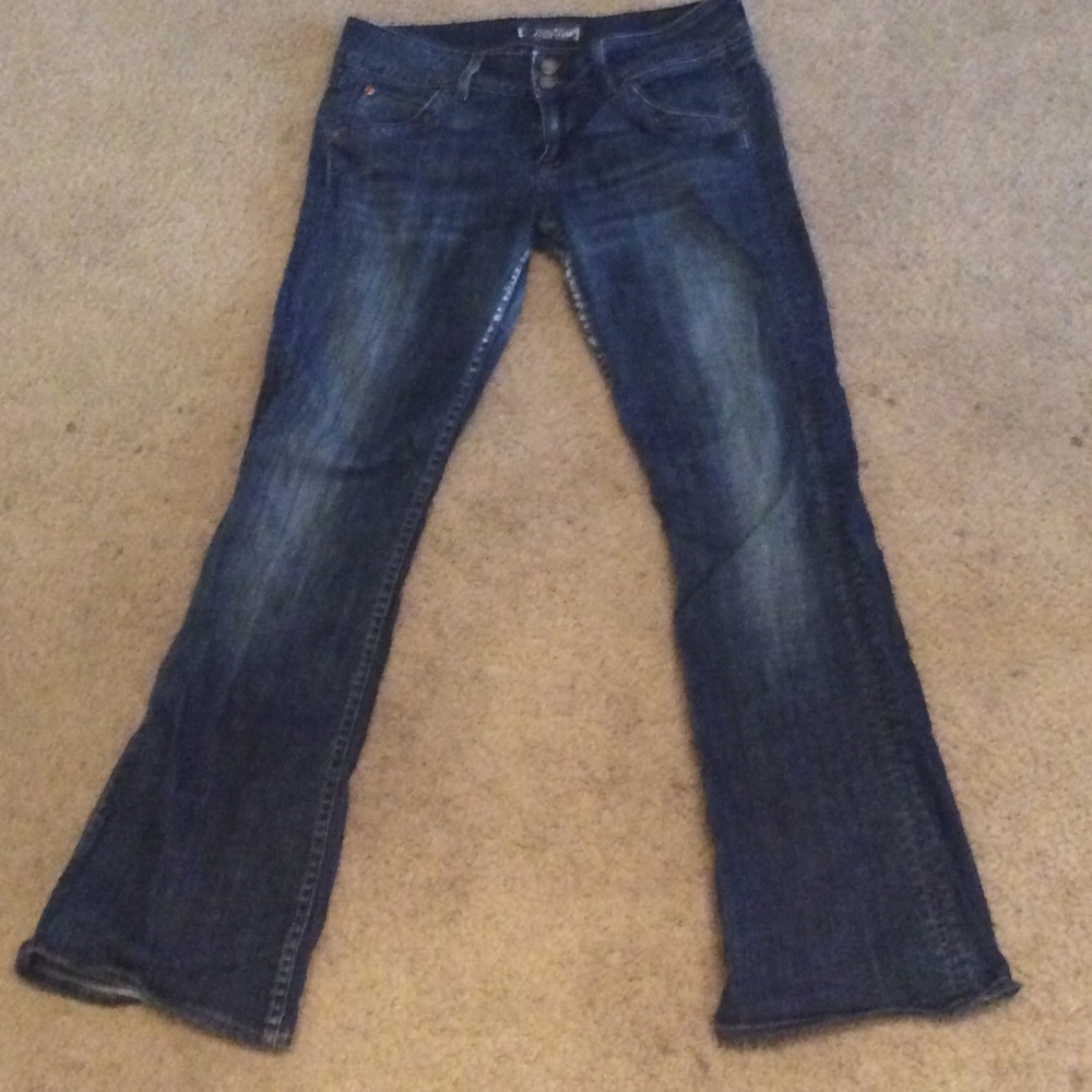 Hudson bootleg denim