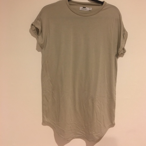 Topman Hem Cut T-Shirt - Picture 1 of 4