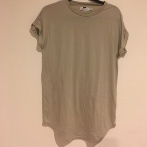 Topman Hem Cut T-Shirt
