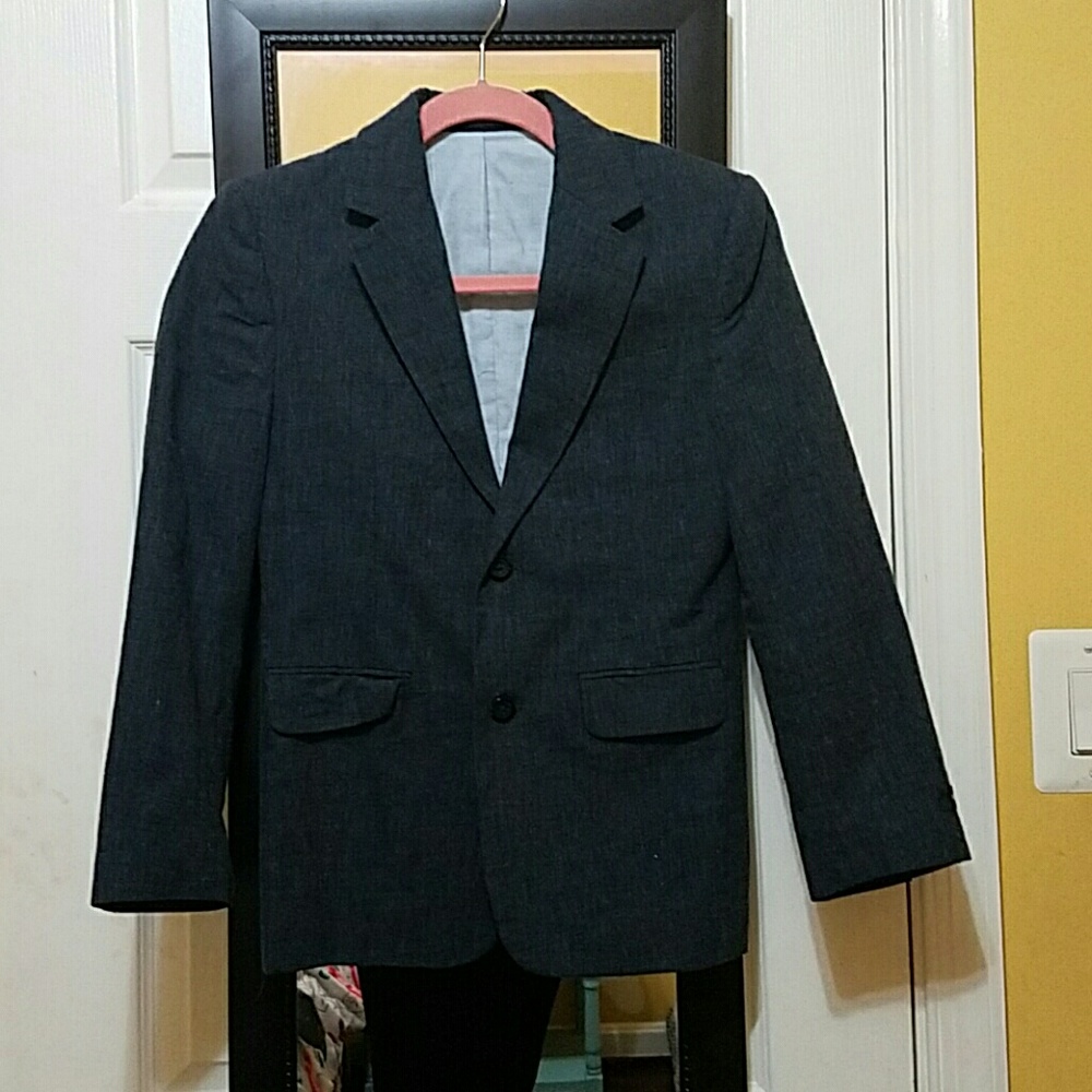 Kids Boy navy blue suit jacket