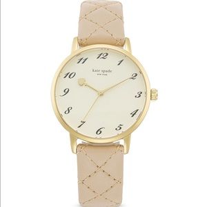 Kate Spade Quilted Metro Watch