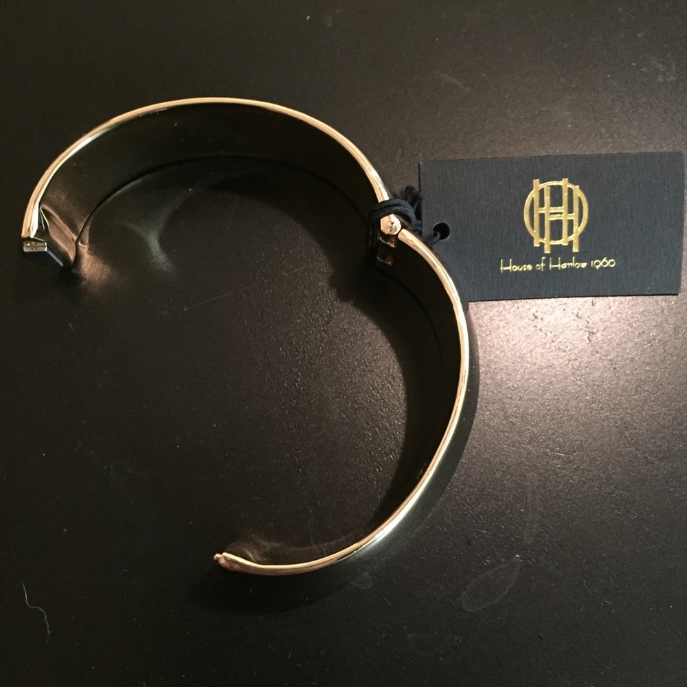 [House of Harlow 1960] Hinge Cuff - Picture 4 of 4