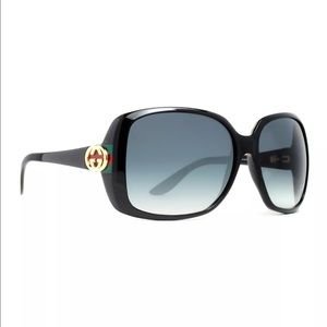 Gucci polarized sunglasses worn once