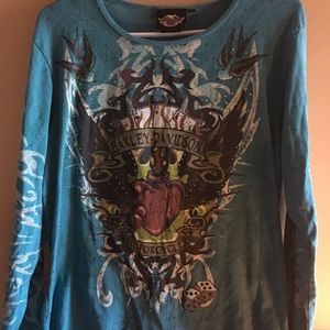 MAKE OFFER-Harley Davidson long sleeve tshirt