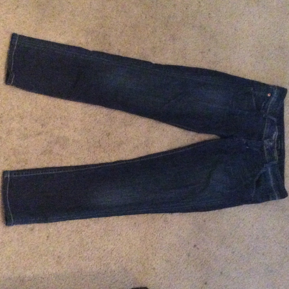 Hudson straight leg denim