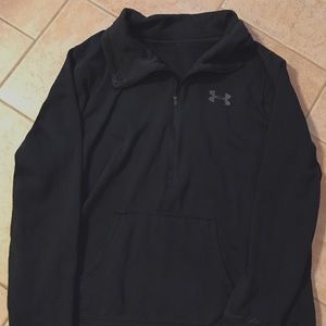 Black under armor half zip