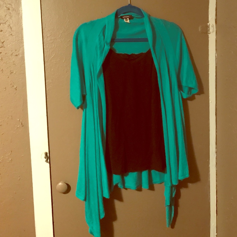Green lightweight sweater
