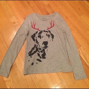 A long sleeve t-shirt