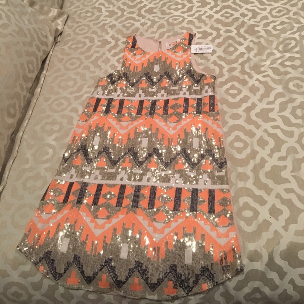 Sequin Gianni Bini party dress. Size XS NWT