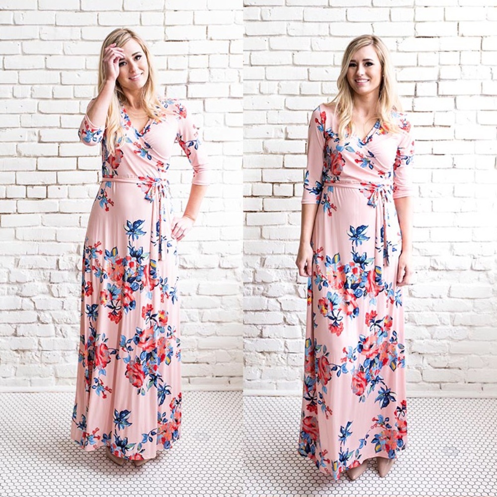 *SALE* Zoe Floral Maxi Dress