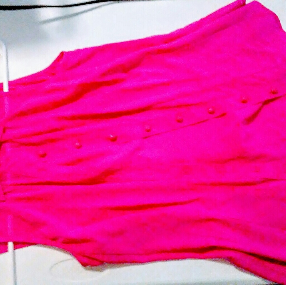 Pink airy light tank top