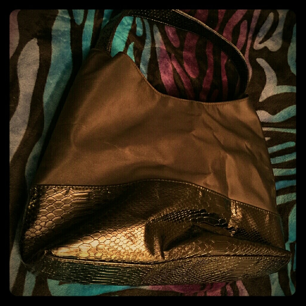 Cute black tote/purse