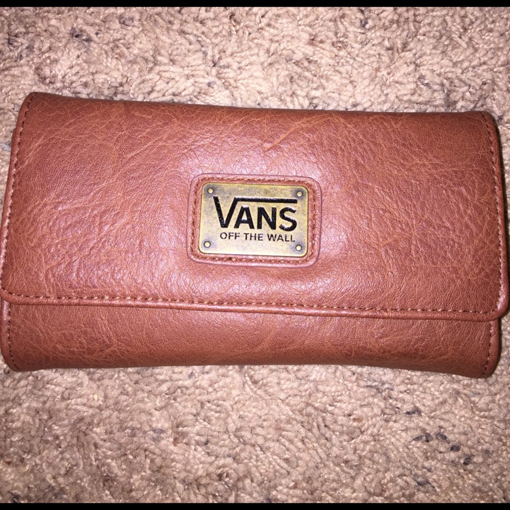 BRAND NEW!!! never used!! Vans leather wallet