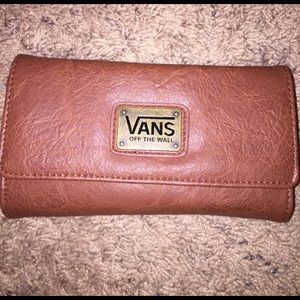 BRAND NEW!!! never used!! Vans leather wallet