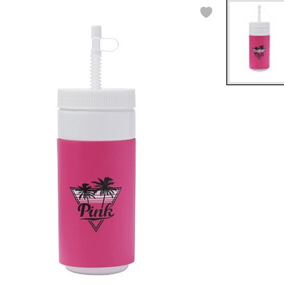 BNWT PINK VS Good Vibes spring break bottle - Picture 1 of 3
