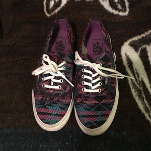 Woven Aztec Vans