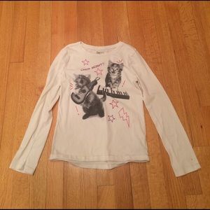 A long sleeve t-shirt