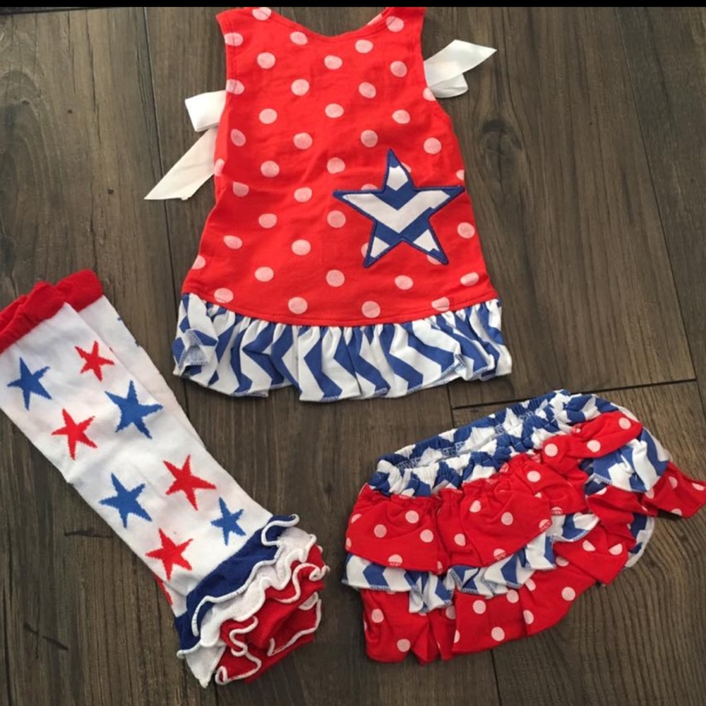 4th of July Swing Top Set