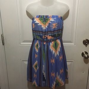 Tyche Aztec Blue Dress