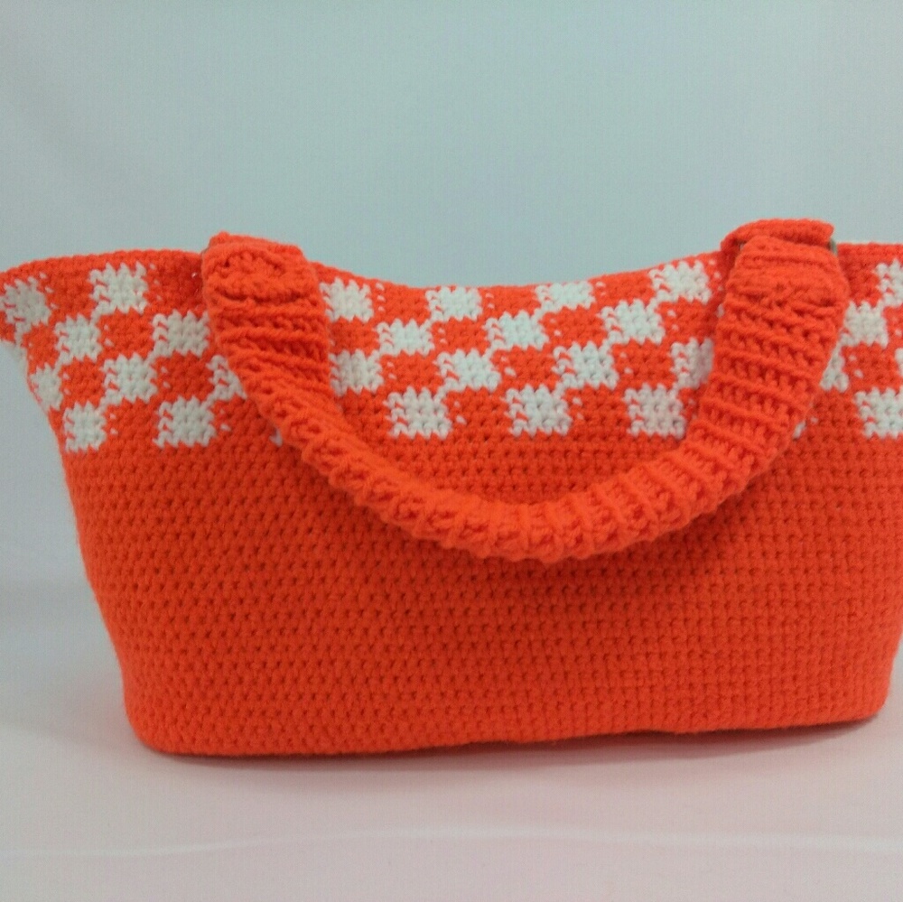 Women crochet handbag handmade