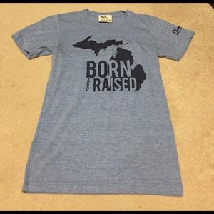 Born and Raised Michigan Shirt