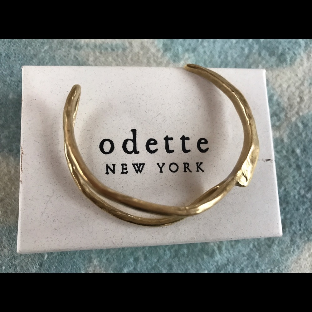 Odette New York brass bracelet