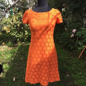 H&M Cute Orange 🍊 Lace Dress,size 4